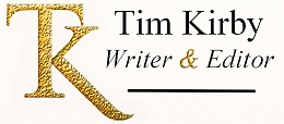 Tim Kirby, freelance writer and editor